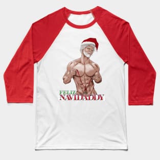 Feliz Navidaddy Baseball T-Shirt